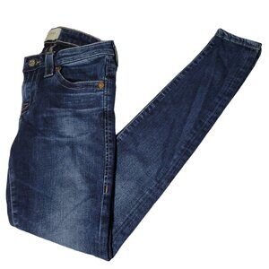 Big Star Alex Skinny Jeans Womens Size 27 Low Rise Dark Wash Denim Pants